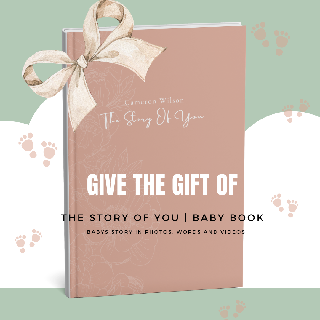 The Story Of  You | Baby Book With Video | GIFT CARD